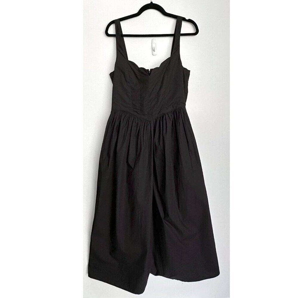 Rhode Lolita Black Midi Dress Size‎ 10 NWT